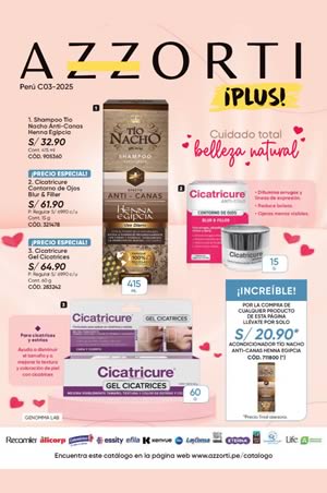 Catálogo AZZORTI Plus C-3 2025 [PERÚ]